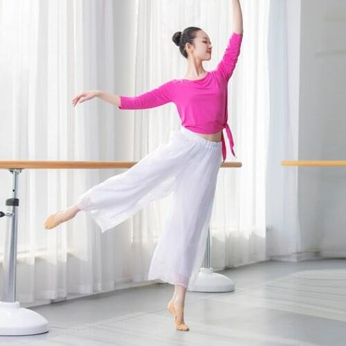 Ballet Exercise Clothing Suit Female Classical Dance Adult Dance Clothing Body Yoga Training Art Test Square Dance Clothing Suit