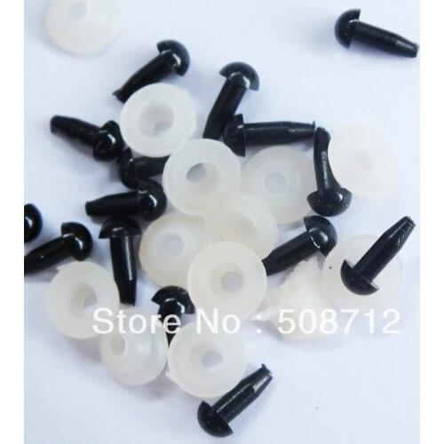 Free shipping!!!Safety Crystal Plastic Eyes Toy Bear Making Components -3mm