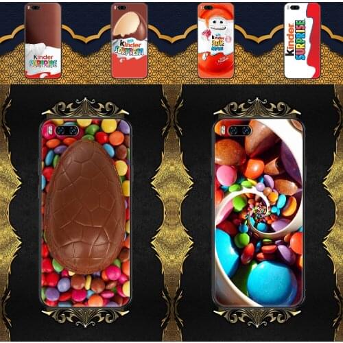 Kinder Surprise Egg Phone case For Xiaomi Mi Max Note 3 A2 A3 8 9 9T 10 Lite Pro Ultra black 3D cell cover luxury Etui silicone