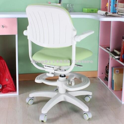 Childrens Desk Writing Chair Home Primary School Pupils Correcting Sitting Posture Learning Chair Adjustable Lift Back Chair