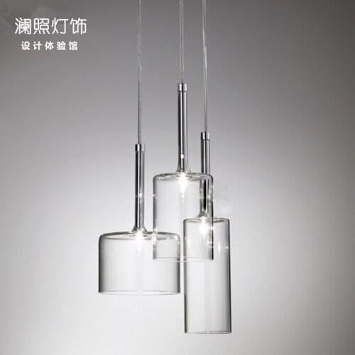 Modern industrial lamp luminaire crystal Home Decoration E27 Light Fixture restaurant lustre pendente luminaire deco maison