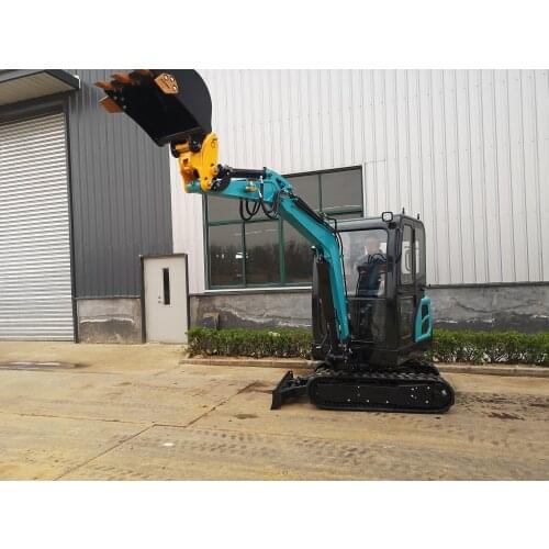 SYNBON Mini Digger 1.8Ton Crawler Excavator Digging Machine With Cab