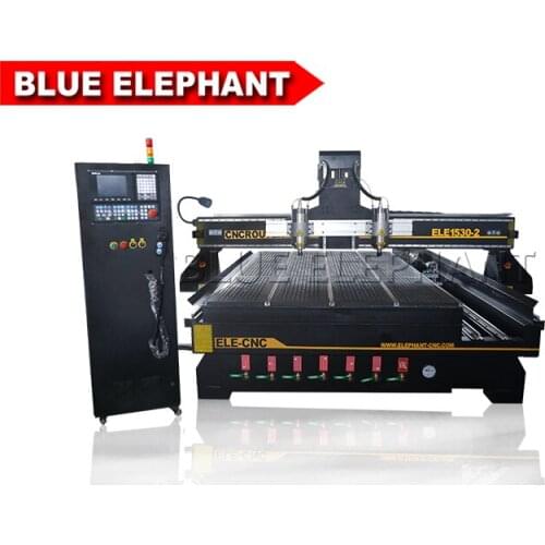 Multi Heads 4 Axis Cnc Router/ Cnc Router Woodworking Machine / Cnc Router with Rotary Table