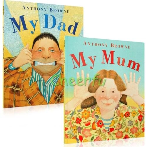 My Dad My Mum ANTHONY BROWNE English Picture Books For kids Children Full Set Educational Card Books Cuentos Stories infant