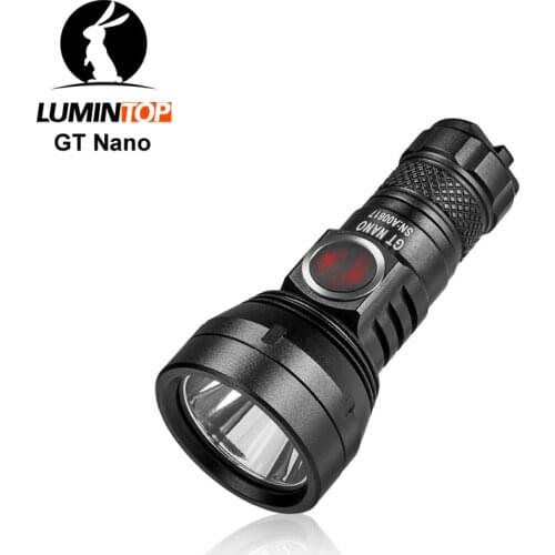 Lumintop GT NANO flashlight 300meters long distance 450 lumens with 10180 battery mini powerful torch