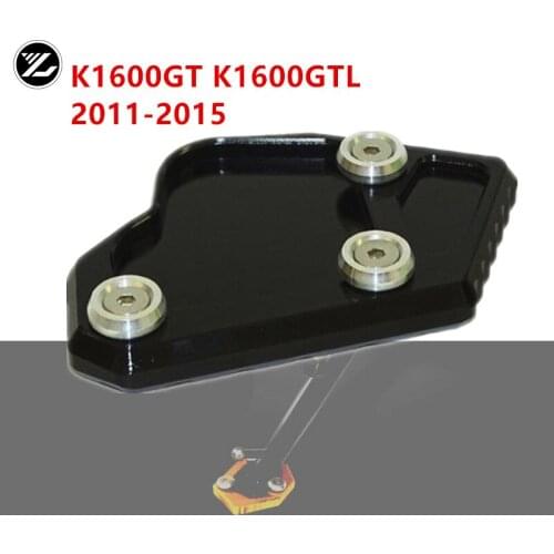 Motorcycle Kickstand Foot Side Stand Extension Pad Support Plate For BMW K1600GT K1600GTL 2011-2015 2012 2013 2014 2015