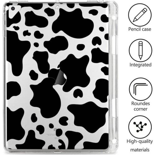 Animal Pattern Silicon Case for Ipad Mini 2 3 4 Cover with Pencil Holder for Ipad Air 1 2 3 7th Generation 11 Pro 2018 2020