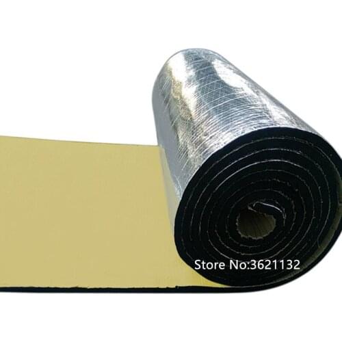 1m*10m*10mm Thermal Shock Insulation Cotton Sound Insulation Cotton Heat Insulation Pad Modified Products Car Styling