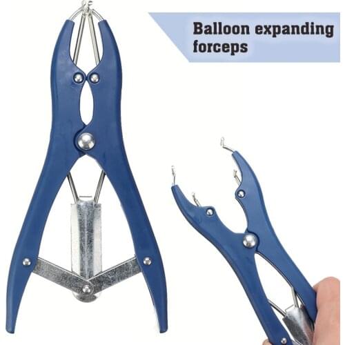 1PC Steel Plastic Balloon Expander Stuffing Tools Handheld Latex Balloon Expander Inflator Tool Expansion Pliers Party Hand Tool
