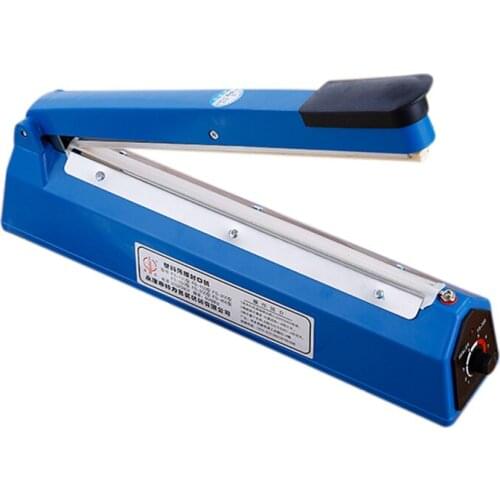 12 Inch Food Sealer Packaging Machine Sealing Machine Hand Pressure Manual Impulse Heat Sealer Bag Machine Eu Plug