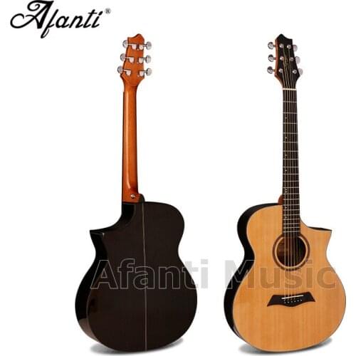 Afanti Music 40 inch Red Pine top / Rosewood Back & Sides Acoustic guitar (WY-050)