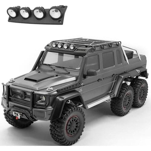 ​Headlight Lamp Modification Parts Professional Car Roof Spotlight for RX-4 G500 TRX-6 Benz G63 G500 RC Car Toy
