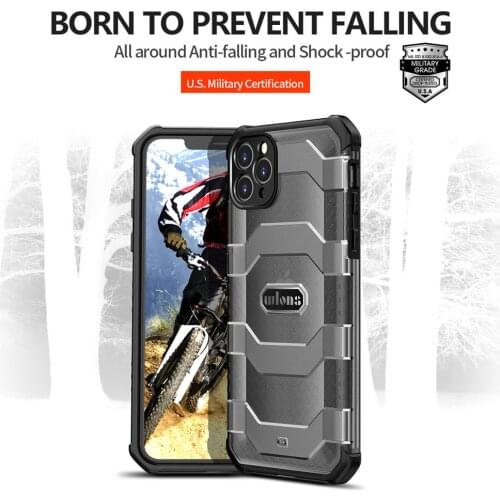 Mobile Phone Case Back Cover For iPhone 12 Pro MAX Mini 11 XS XR 8 7 Plus Screen Drop Proof Heavy Duty Protection TPU PC Shell