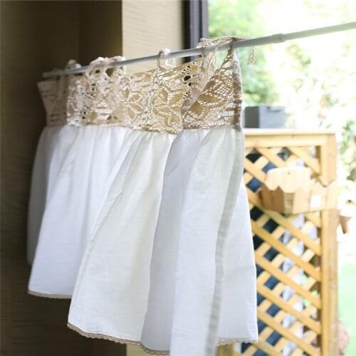 Lazy eye Cotton Curtains For Windows
