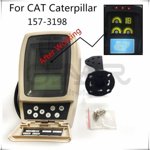 Monitor Panel 260-2160 157-3198 for Cat Caterpillar 312C 315C 318C E320C 330C Replacement Part 2602160 1573198 260 2160 157 3198