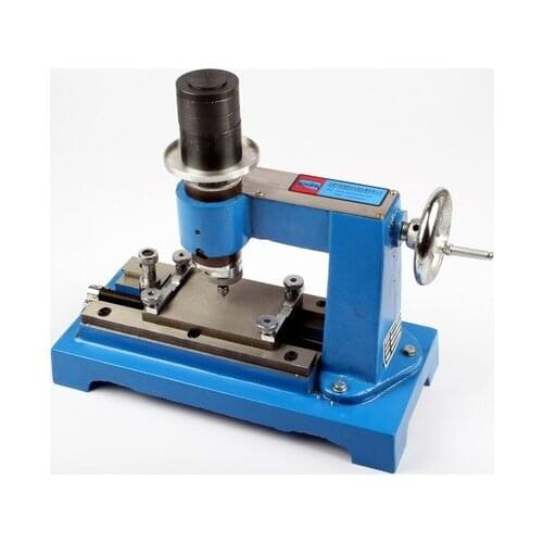 Determination of paint coating on bench-top scratcher using hand-cranked paint film adhesion tester