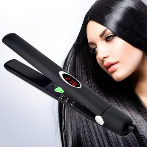 Professional Infrared hair straightener negative ion straight hair splint ceramic splint straight curler