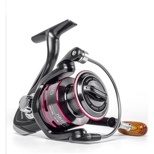 Fishing Reel 500-7000 All Metal Spool Spinning Reel 8KG Max Drag Stainless Steel Handle Line Spool Fishing Accessories