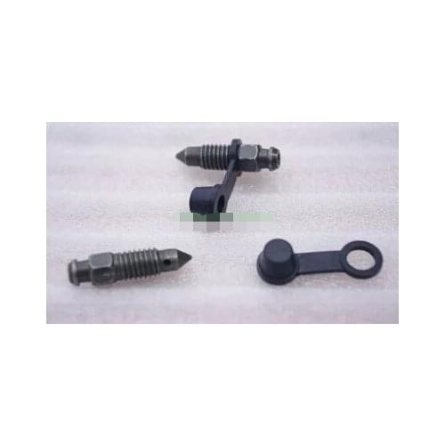 STARPAD For Motorcycle disc brake wheel cylinders dedicated purge pump oil drain screw with a rubber cap diameter-7.9MM