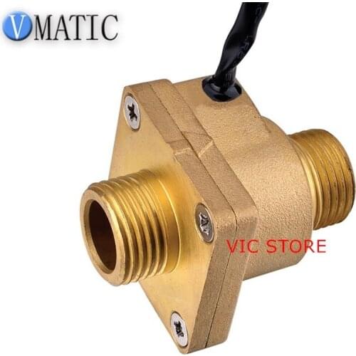High Quality Electronic Motion Sensor Toilet Flush Brass Material Price VC4050-G1-2 Machinery Flow Water Switch