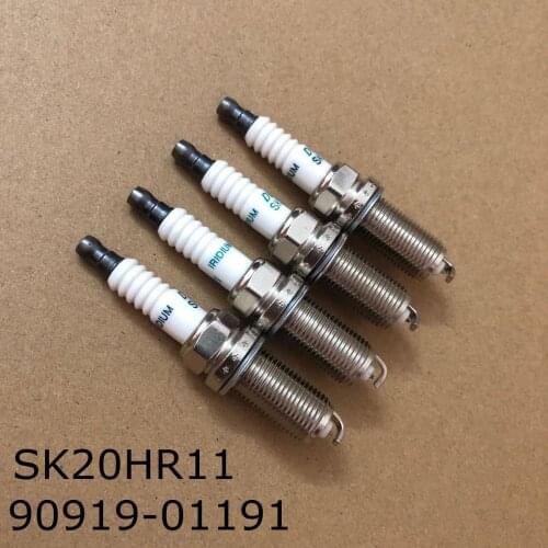 4pcs 6pcs 90919-01191 SK20HR11 Iridium Spark Plug For LEXUS LS460 LX570 GX460 LS GX 460 LX 570 TOYOTA FJ CRUISER LAND