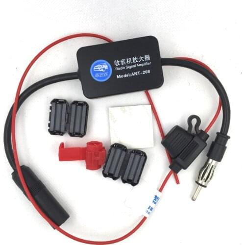 Car Antenna Fm Radio Signal Antenna Amplifier Booster Radio Free Shipping