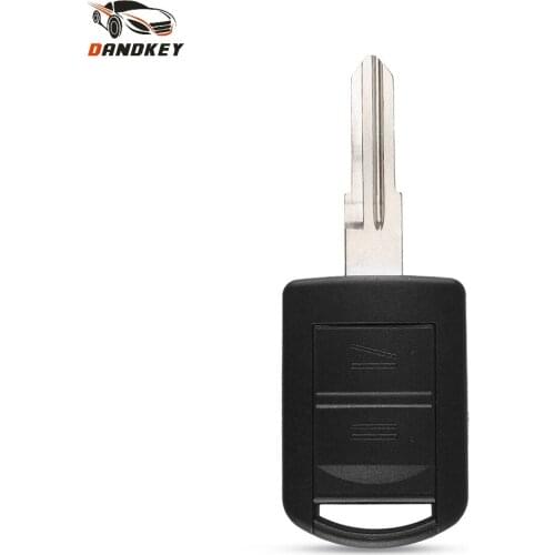 Dandkey Battery Holder 2 Buttons Remote Key Case Shell For Vauxhall Opel Insignia Zafira Vectra Mokka Combo 2001-2004 HU46 Blade