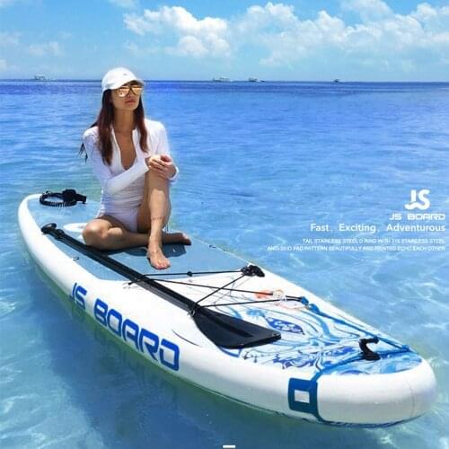 JS all around 11ft Jellyfish SUP board JF335 Inflatable Paddle Board skyblue Surfboard goddess of love