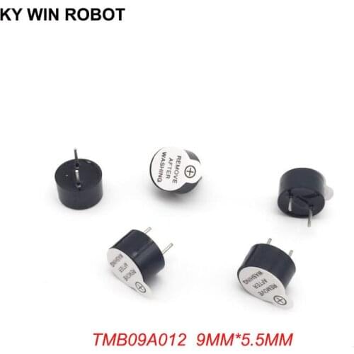 [electronic diy kit] 12V active buzzer Electromagnetic 9*5.5MM TMB09A012 Pitch 5mm (SOT plastic tube length acoustic )(5 pieces)