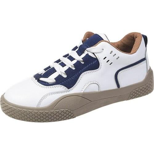 Students shoes Women Daddy Shoes Sneakers Casual Platform Chunky Shoes Woman Fashion Breathable Comfortable Basket Femme white