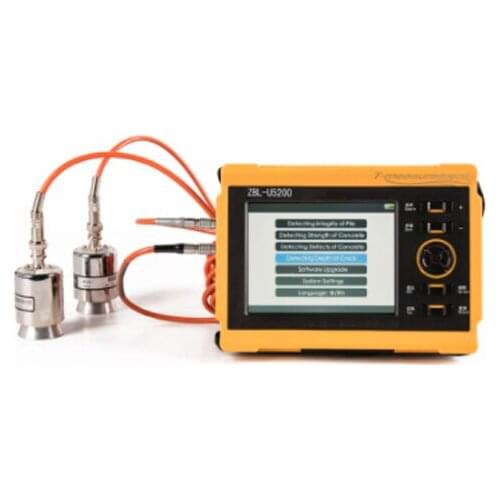 Metal detector ndt Ultrasonic Concrete Crack Tester