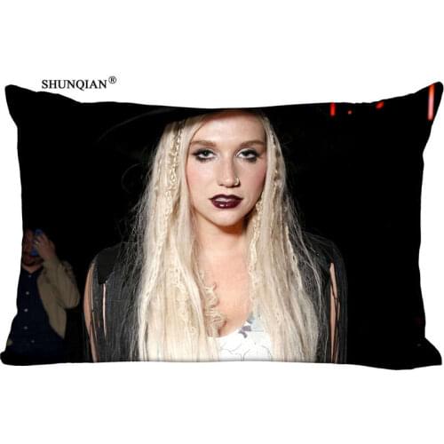New Kesha Pillow Case Custom Wedding Pillowcase Cover Cases Gift Zippered Rectangle Pillow Case A8.15