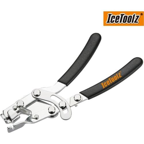 IceToolz 01A1 Bike Cable Plier for One Hand Operation Bicycle Cycling Cable Plier Cutter With Thumb Lock Bicycle Repair Tools