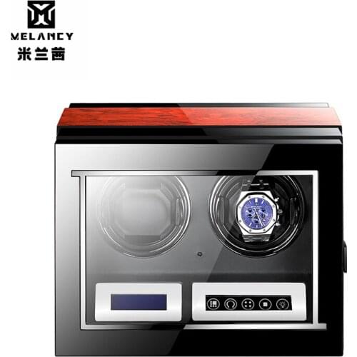 EU/US/AU/UK Plug Luxury High Class Motor Shaker Watch Winder Holder Display Automatic Mechanical Jewelry Watch Case