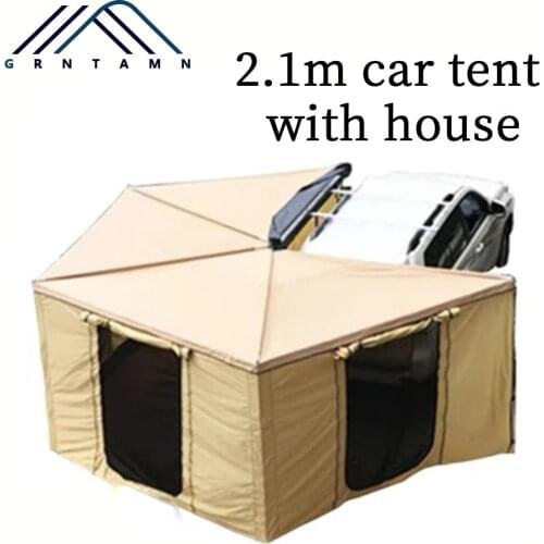 GRNTAMN Sector 2m and 2.5m Side Car Tent Awning with 4 Walls
