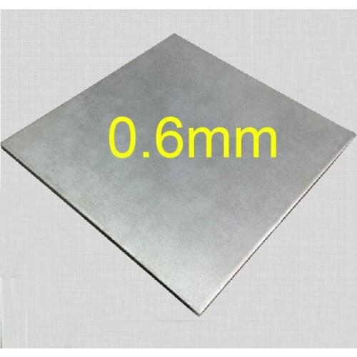 0.6mm thickness Pure titanium plate Ti foil,titanium plate for Research,GR2 dynamic plates
