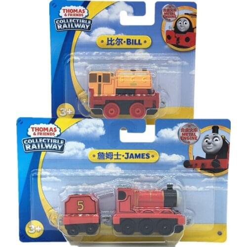 Thomas and Friends Track Master JAMES BILL Alloy Metal Push Along Creative Funny Educational Toys Present Children