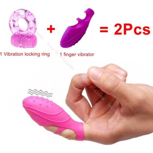 2Pcs Adult Games Finger Dancer Vibrator Shoe,Sexuales Clitoral G Spot Stimulator,Sex Machine Sex Toys for Women,Erotic Products