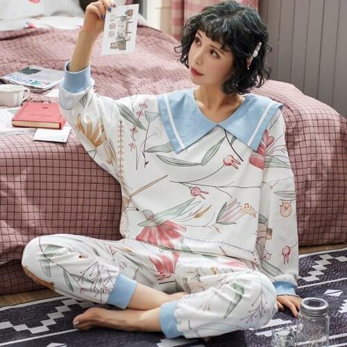 Zwblinlovek Women's Knitted Pajamas