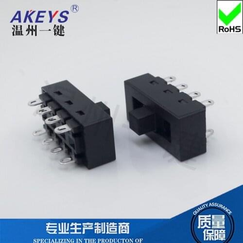 2pcs Flying Branch LQ-103H hair dryer slide switch accessories hot and cold wind JJ-15 Philips FH6218 toggle switch