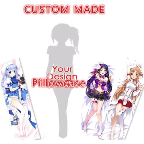 Anime Body Pillow Case Pattern Pillowcase Decorative Pillows Pillow Cases Home Dakimakura Custom Made