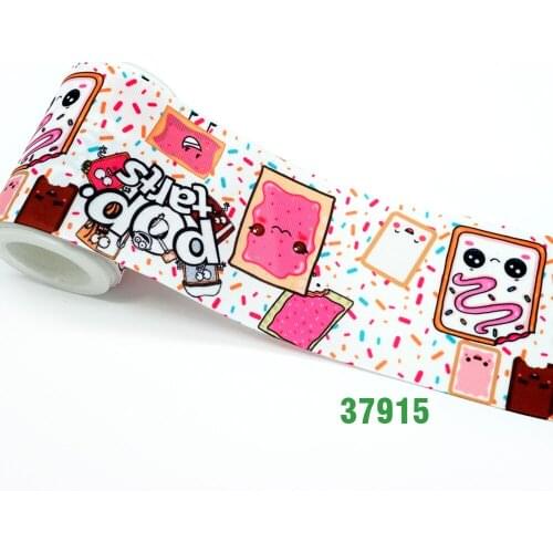 Free shipping characters printed grosgrain ribbon 37439
