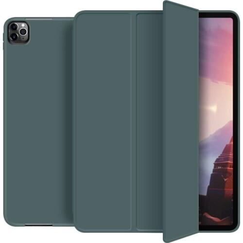 Case for iPad Pro 11 2020 Smart Case Ultra Slim Magnetic Folding Flip Stand Soft TPU Back Cover for iPad Pro 11 Case 2020