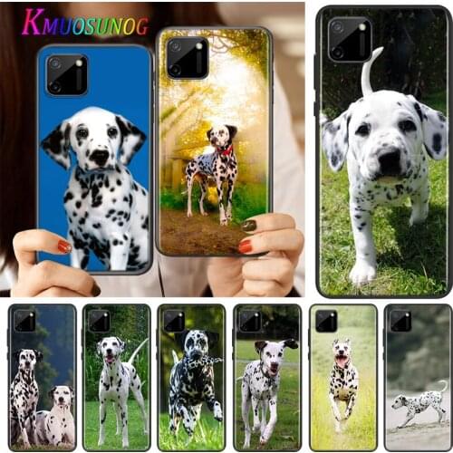 Dalmatian Dog Animal Silicone Cover For Realme V15 X50 X7 X3 Superzoom Q2 C11 C3 7i 6i 6s 6 Global Pro 5G Phone Case