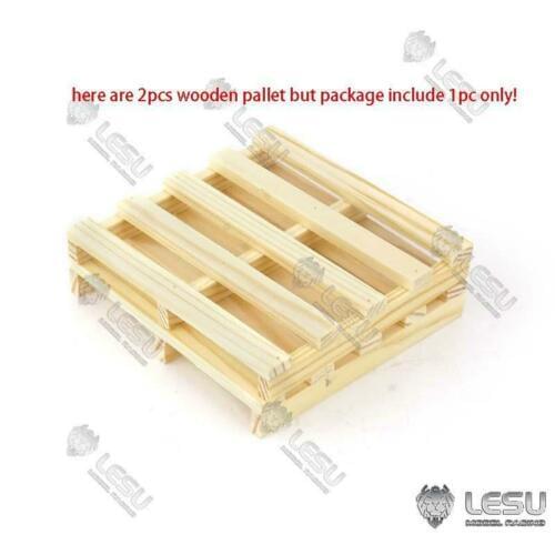 LESU Wooden Pallet 1PC for 1/14 Forklift Tamiya Tractor Truck Trailer Model TH16512-SMT3
