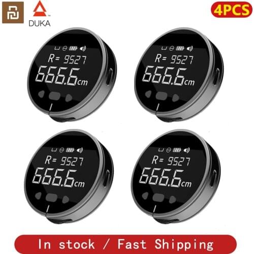 Youpin DUKA Multifunctional Electric Ruler 99M 8 Functions Length Measurement Volume Measure Distance Meter
