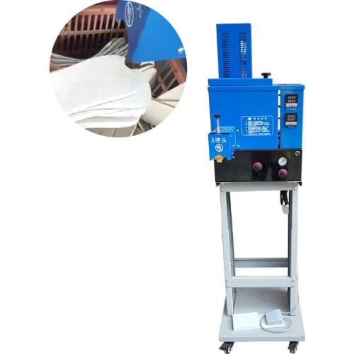 220V Hot Melt Glue Machine Small Commercial Glasses Box Shoe Double Head Glue Sprayer High Power Digital Constant Temperature