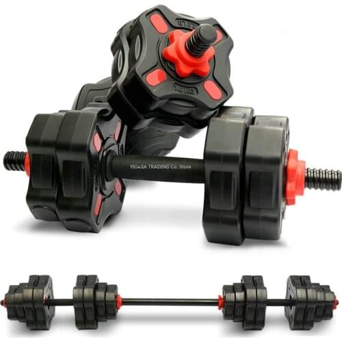 10KG Dumbbell Set Fitness Equipment, Barbell Weight Set for Weightlifting, Weights Adjust Dumbbell Exercise & Fitness Dumbbells