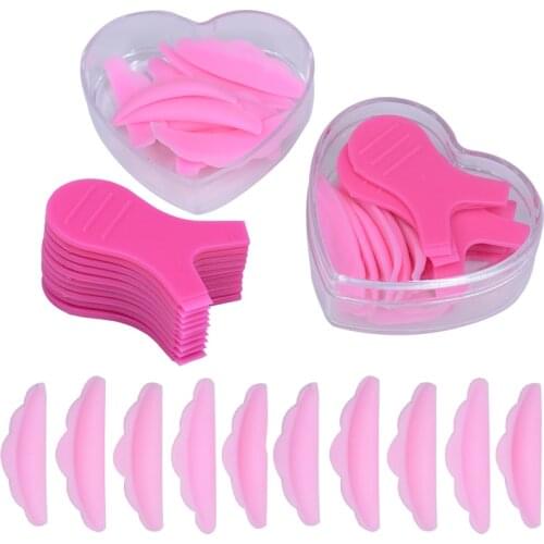 5 Pairs Perm False Eyelash Pad Kit Silicone Protection Pads Eyelash Extension Lifting Curler Graft Shield Patch tools