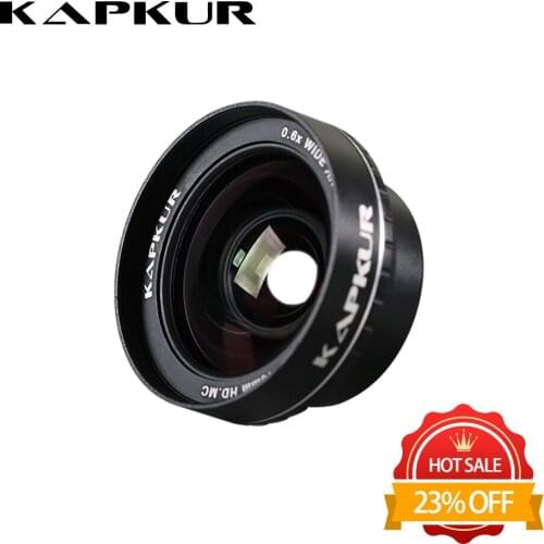 Kapkur phone lens , 0.6X HD 4K wide angle lens . Phone Camera Lens for Huawei Series Smartphone with Kapkur Phone Case